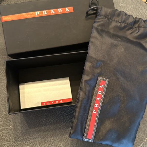 Authentic Prada sunglass box and bag - Picture 2 of 3